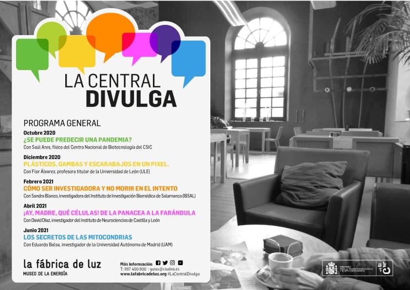 The secrets of mitochondria at La Central Divulga